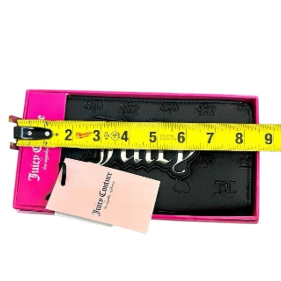 ❌SALE❌Juicy Couture Liquid Gold Logo Box Set - Black/Gold NIB - Picture 2 of 8